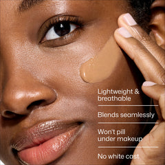 EltaMD lotion texture swirl showing blendable lightweight finish