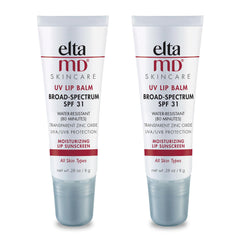 EltaMD front packaging showing SPF 36 protection and clear finish benefit