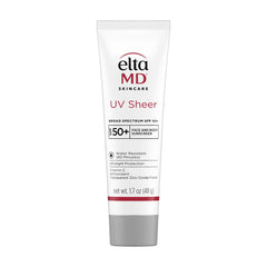 EltaMD pump bottle front view showing compact travel convenience and SPF benefit