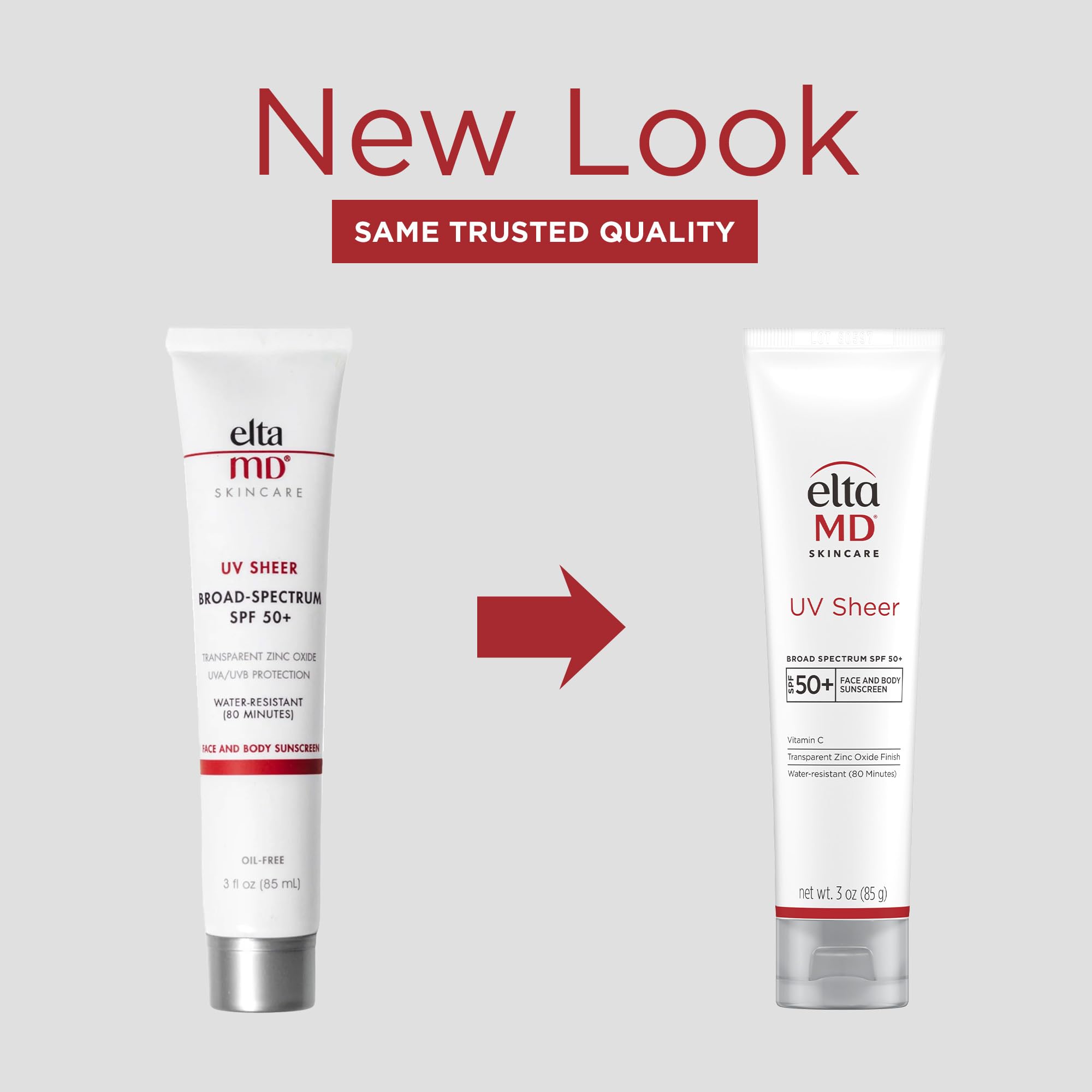 EltaMD cream texture close-up highlighting fast absorption and non-greasy feel
