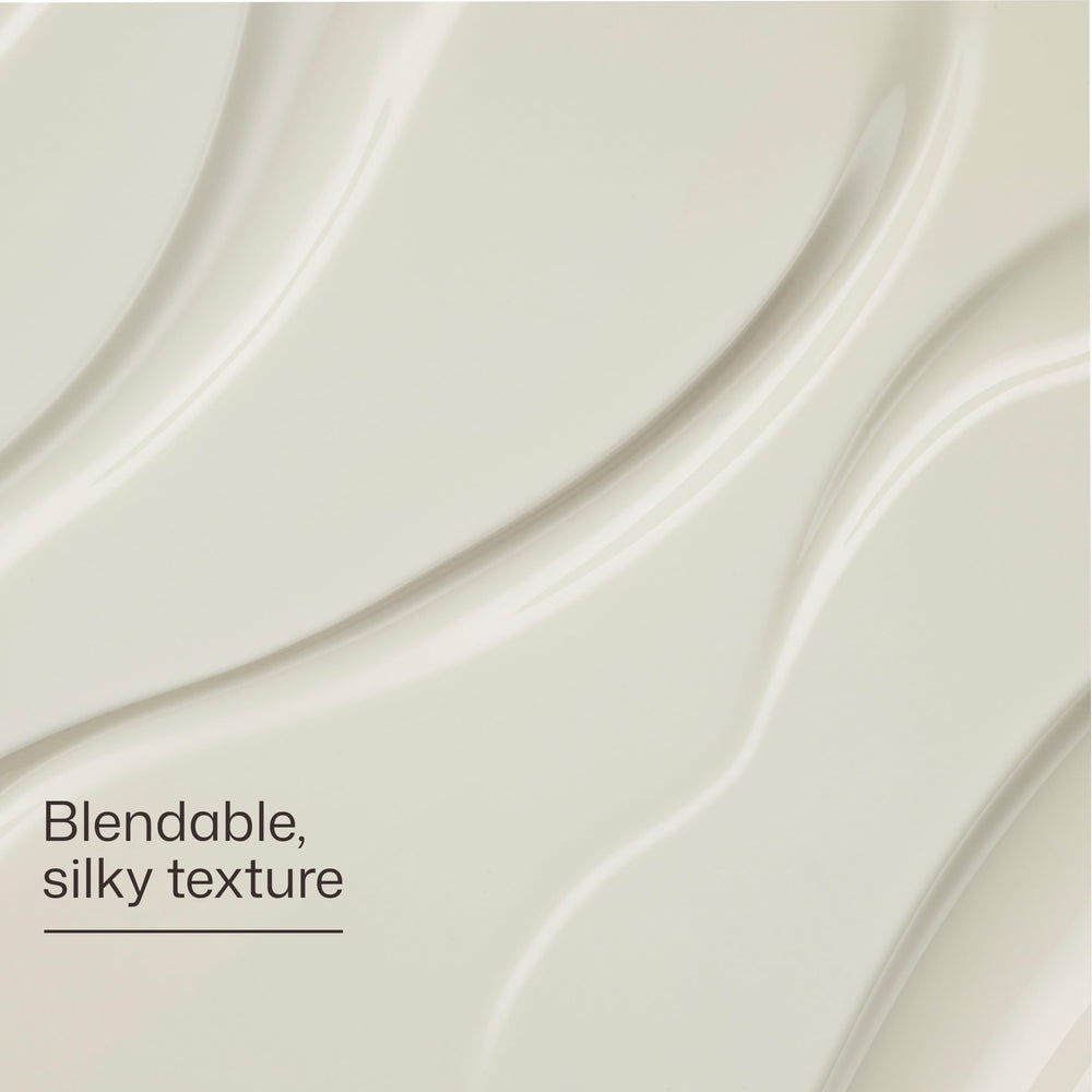 EltaMD being applied under makeup highlighting smooth layering benefit