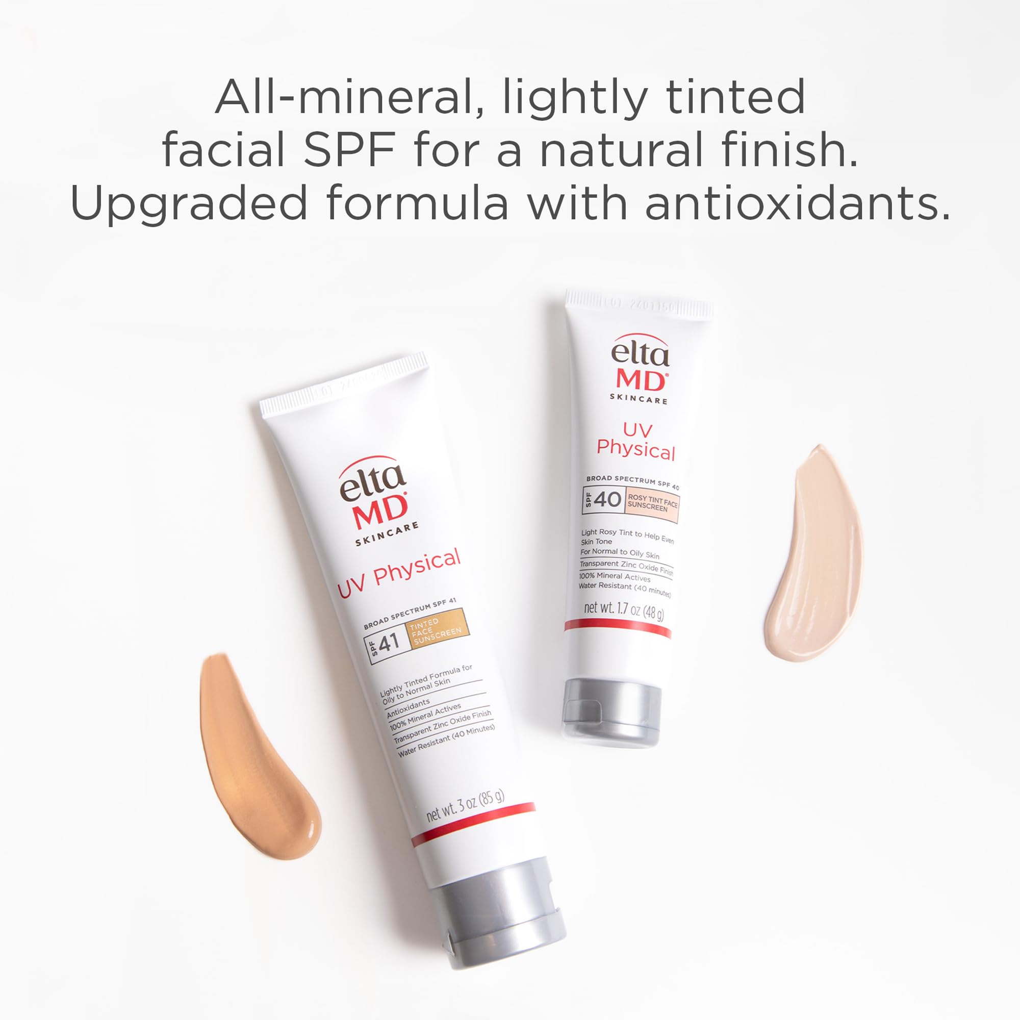 EltaMD water-resistant demo during light water activity protecting skin