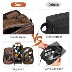 Elviros wet compartment holding damp towel protecting dry contents