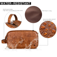 Elviros wet compartment detail protecting dry items and preventing spills during travel