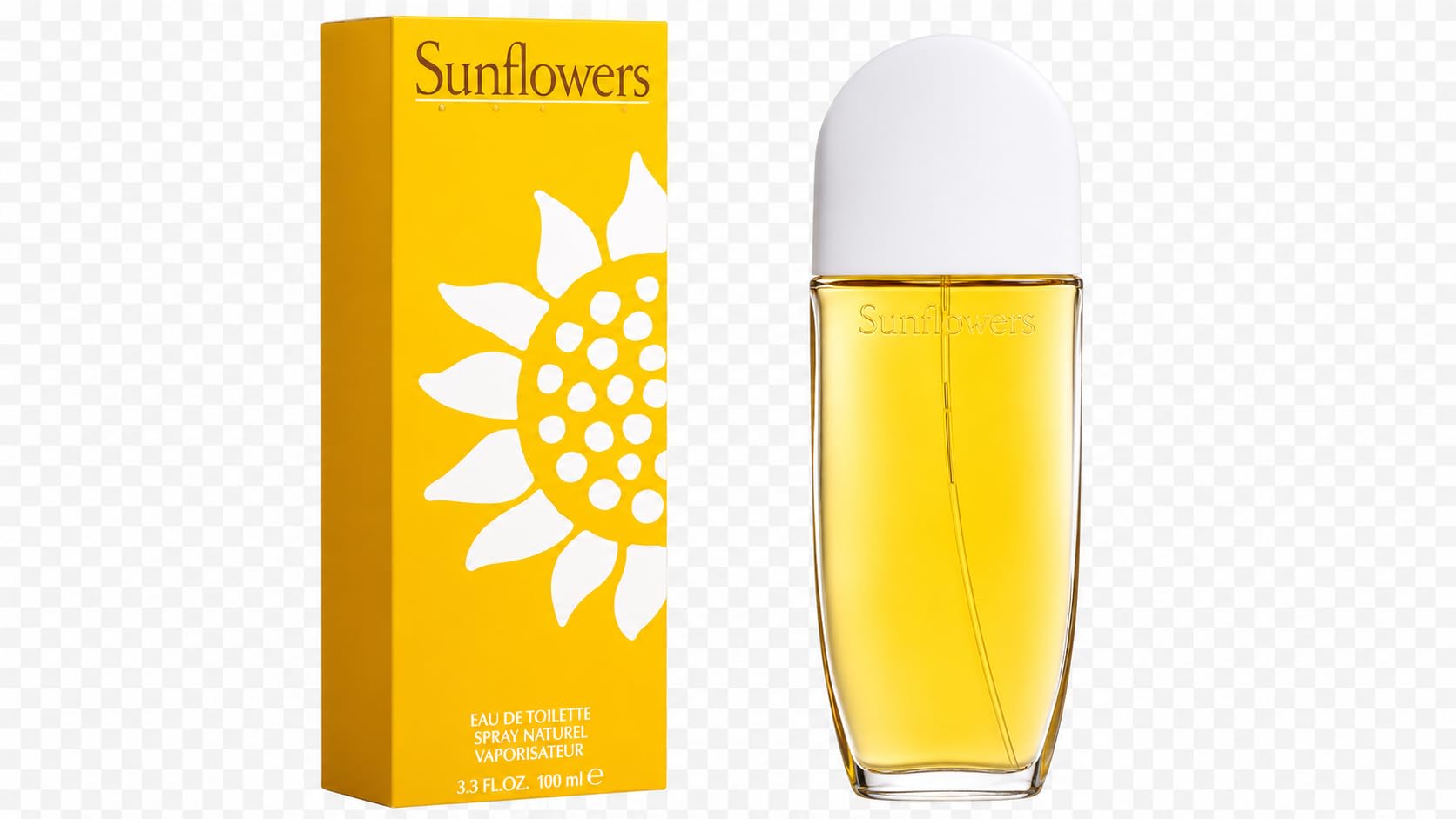ELYNTRO Sunflowers front bottle view highlighting label and fresh citrus appeal