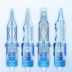 Emalla close-up of sharpened needle tips delivering cleaner lines and precision