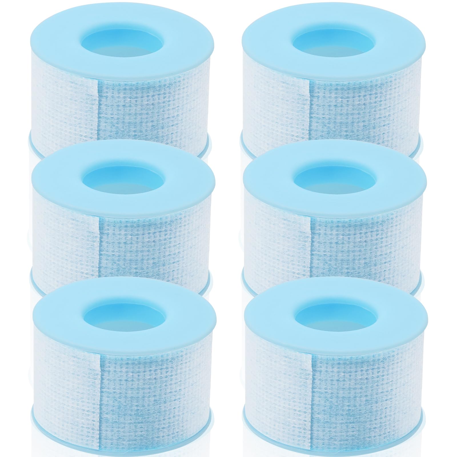 Embagol front view showing six blue rolls and pack for dependable supply