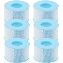 Embagol front view showing six blue rolls and pack for dependable supply