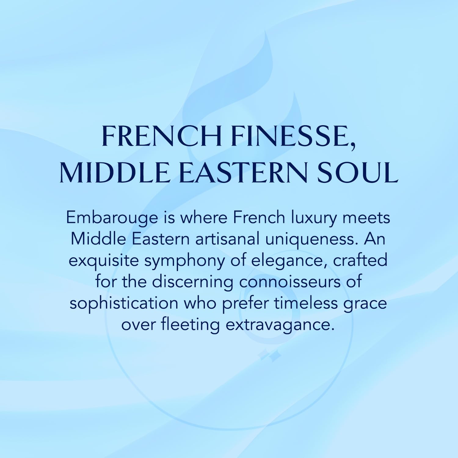 EMBAROUGE packaging box front showing branding and premium presentation