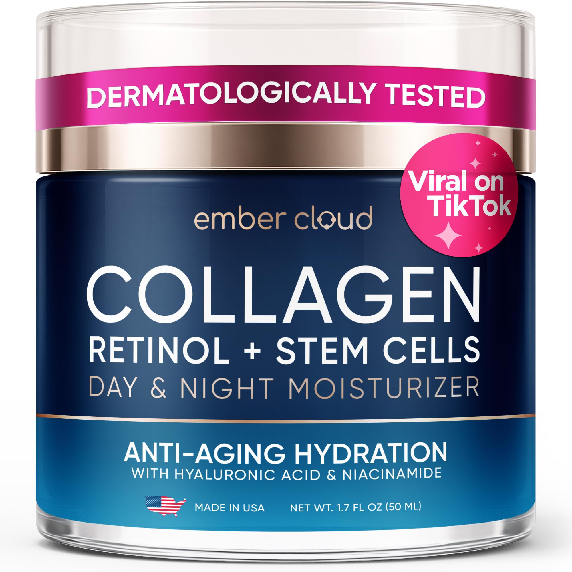 Ember Cloud front packaging showing pump jar and product name for clarity