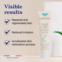 Embryolisse Cicalisse applied on hand to illustrate quick absorption and instant soothing benefit