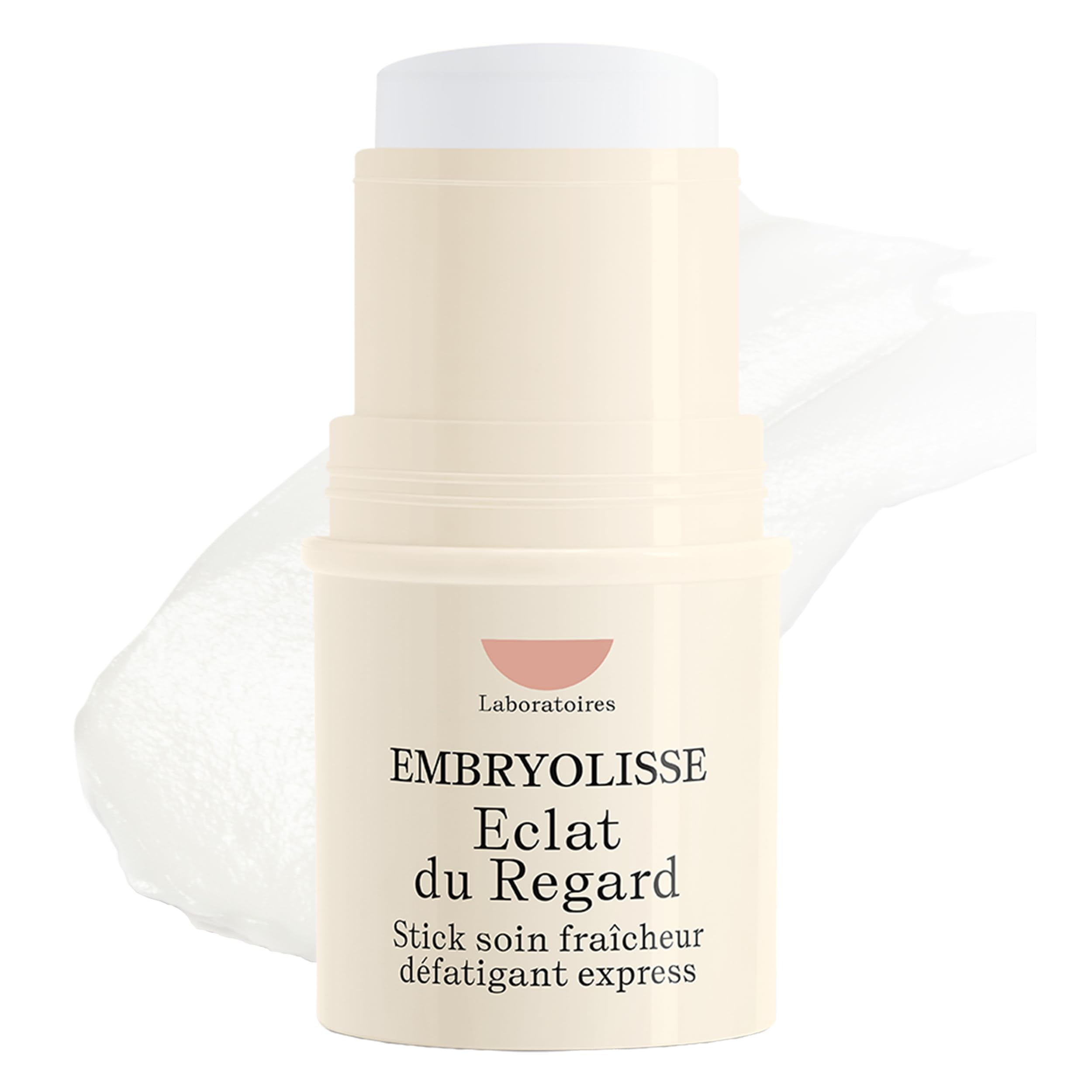 Embryolisse eye stick front view showing compact design and portability benefit
