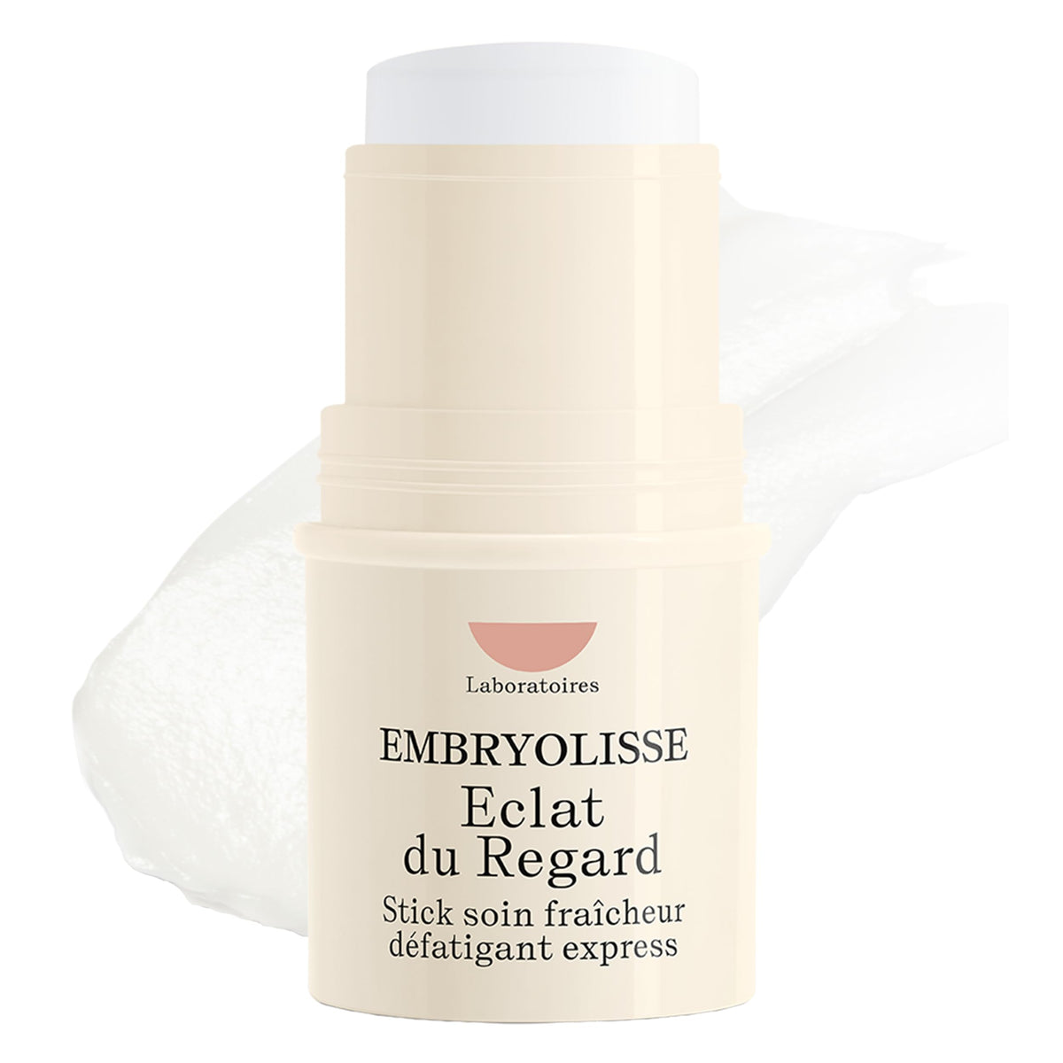 Embryolisse eye stick front view showing compact design and portability benefit