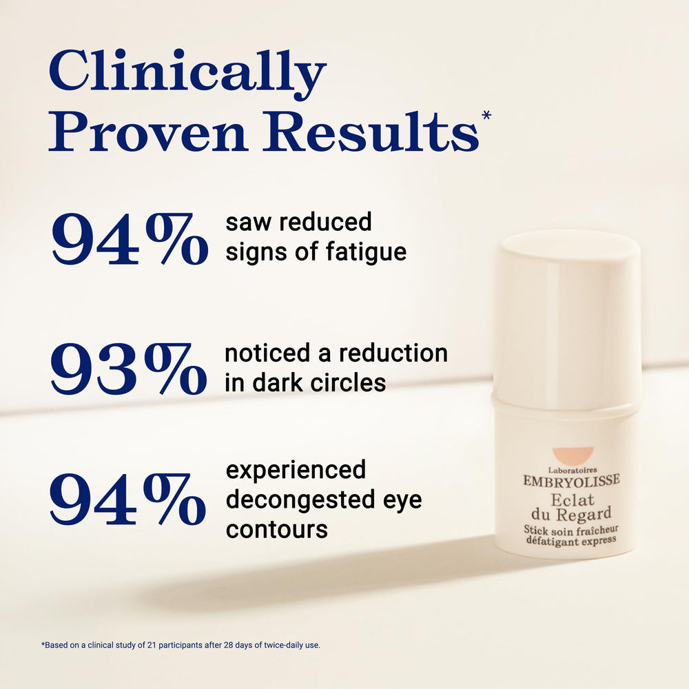 Embryolisse stick in hand conveying size and travel-friendly convenience