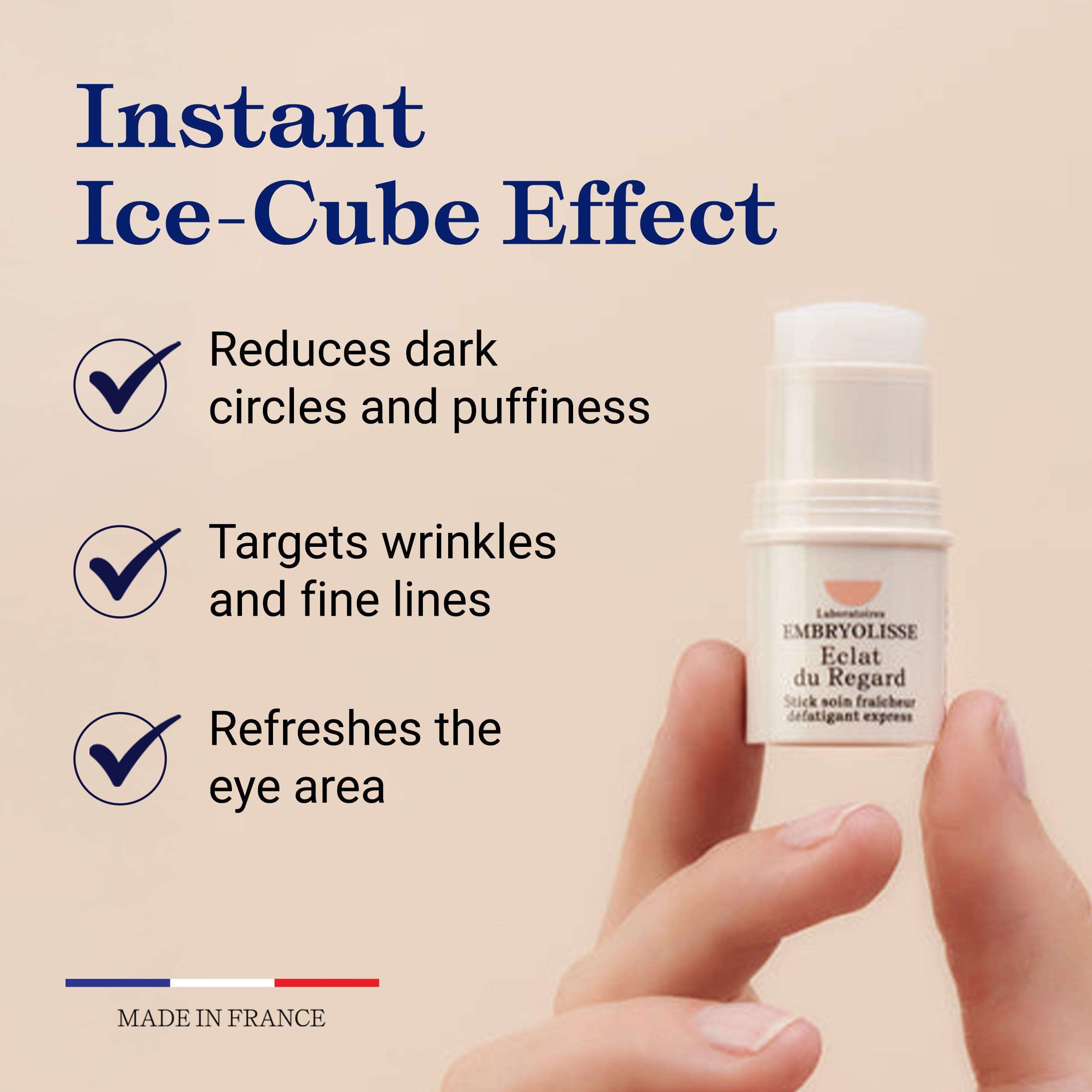 Embryolisse product texture on skin demonstrating smooth hydration benefit