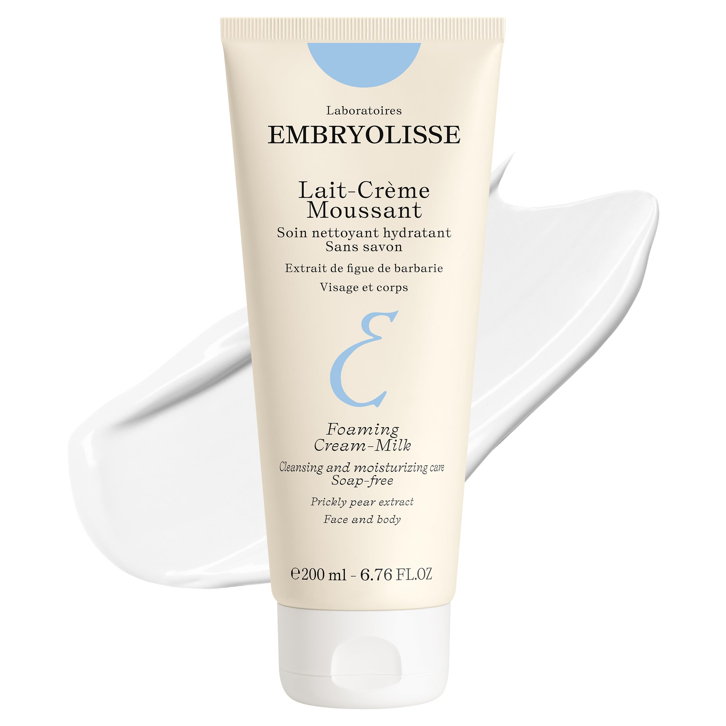 Embryolisse front packaging shot showing cleanser and gentle benefits