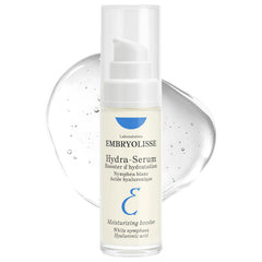 Embryolisse front packaging showing sleek bottle and brand hydration benefit