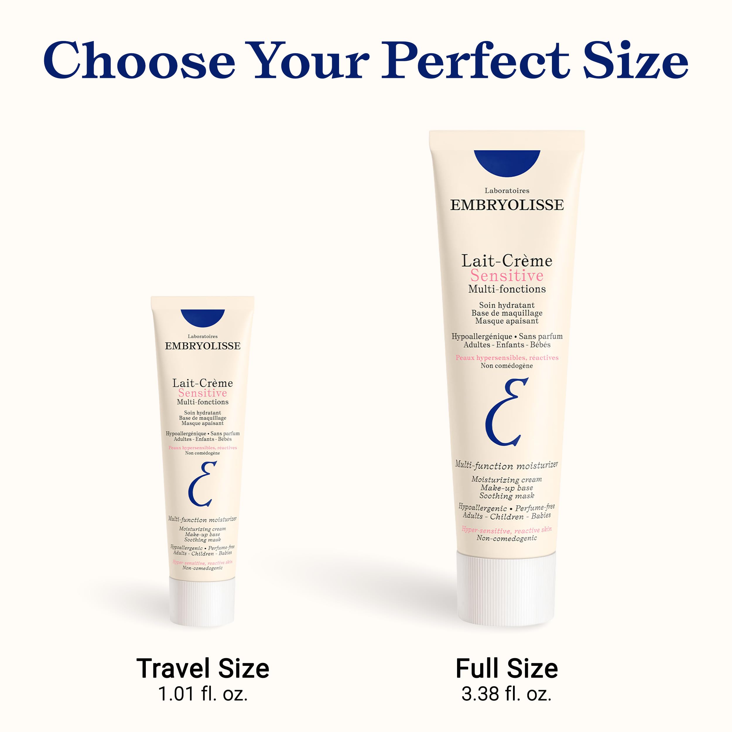 Embryolisse applied on hand to demonstrate lightweight spreadability and moisturization