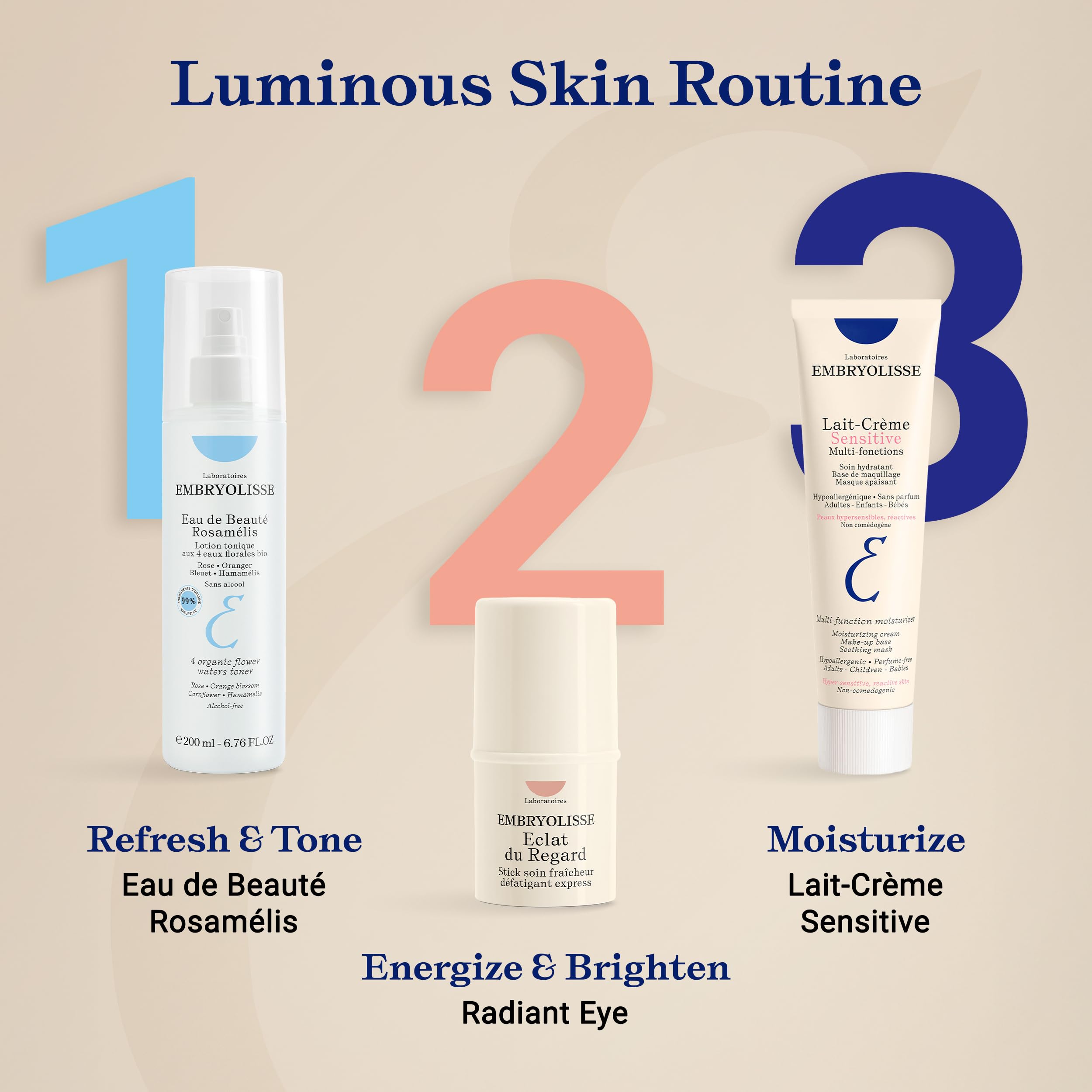 Embryolisse as night mask on bedside table showing restorative, soothing ritual