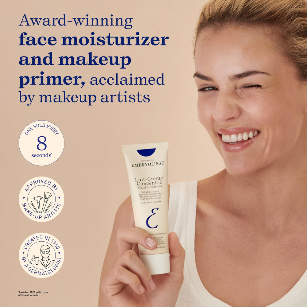 Embryolisse creamy texture close-up illustrating rich yet lightweight hydration