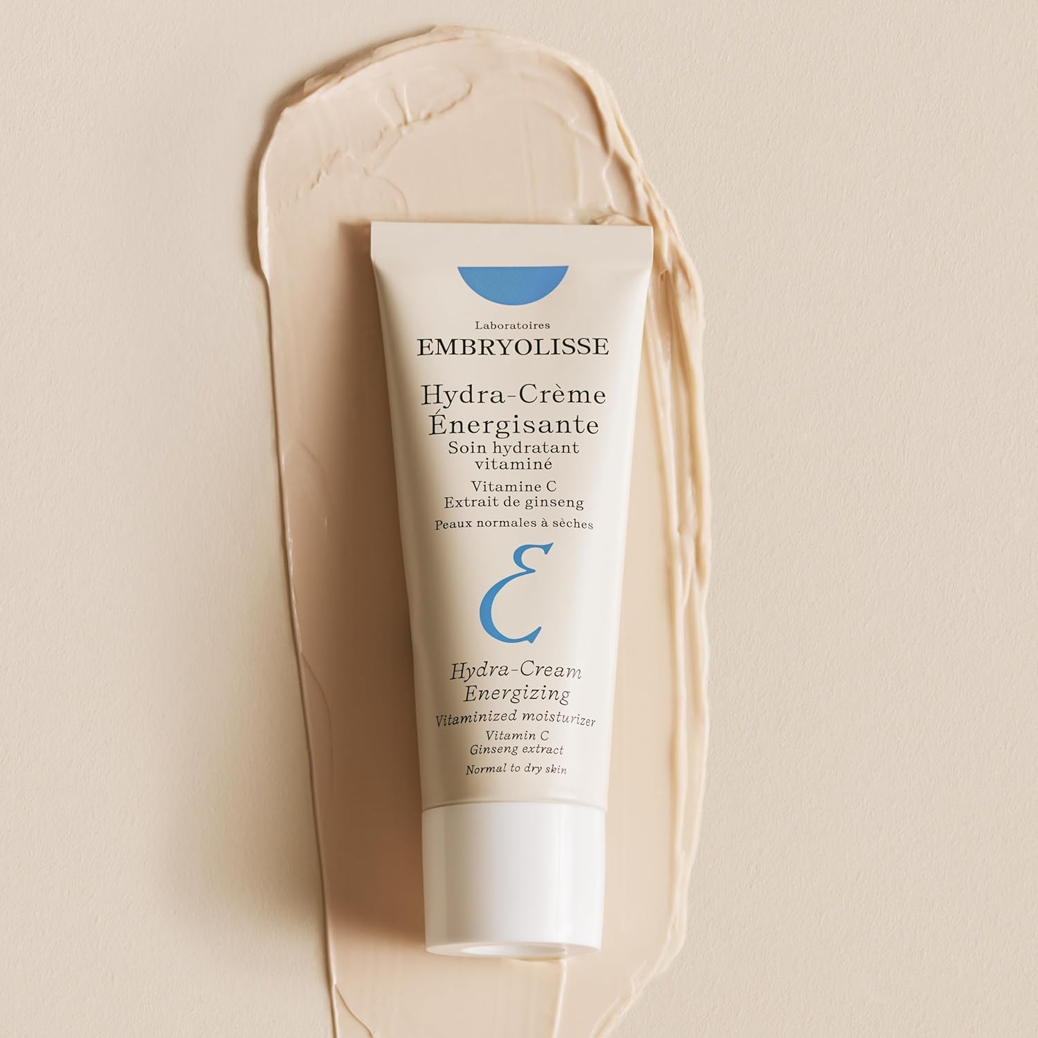 Embryolisse on bathroom vanity with makeup hint appealing to daily routine