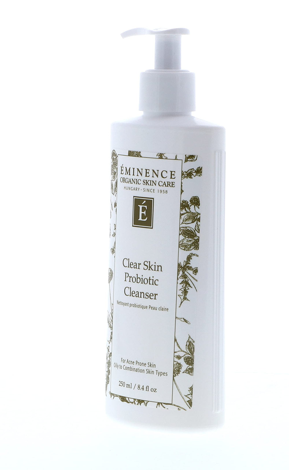 Eminence tube angled shot showing packaging and travel-friendly benefit