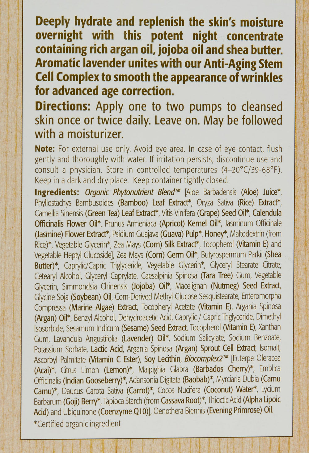 Eminence concentrate pooled to show silky texture and fast absorption benefit
