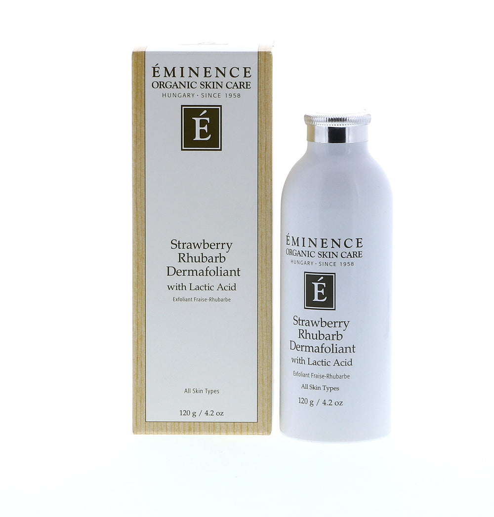 Eminence product staged on bathroom vanity for daily skincare routine inspiration