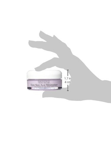 Eminence applying moisturizer to cheek illustrating quick absorption benefit