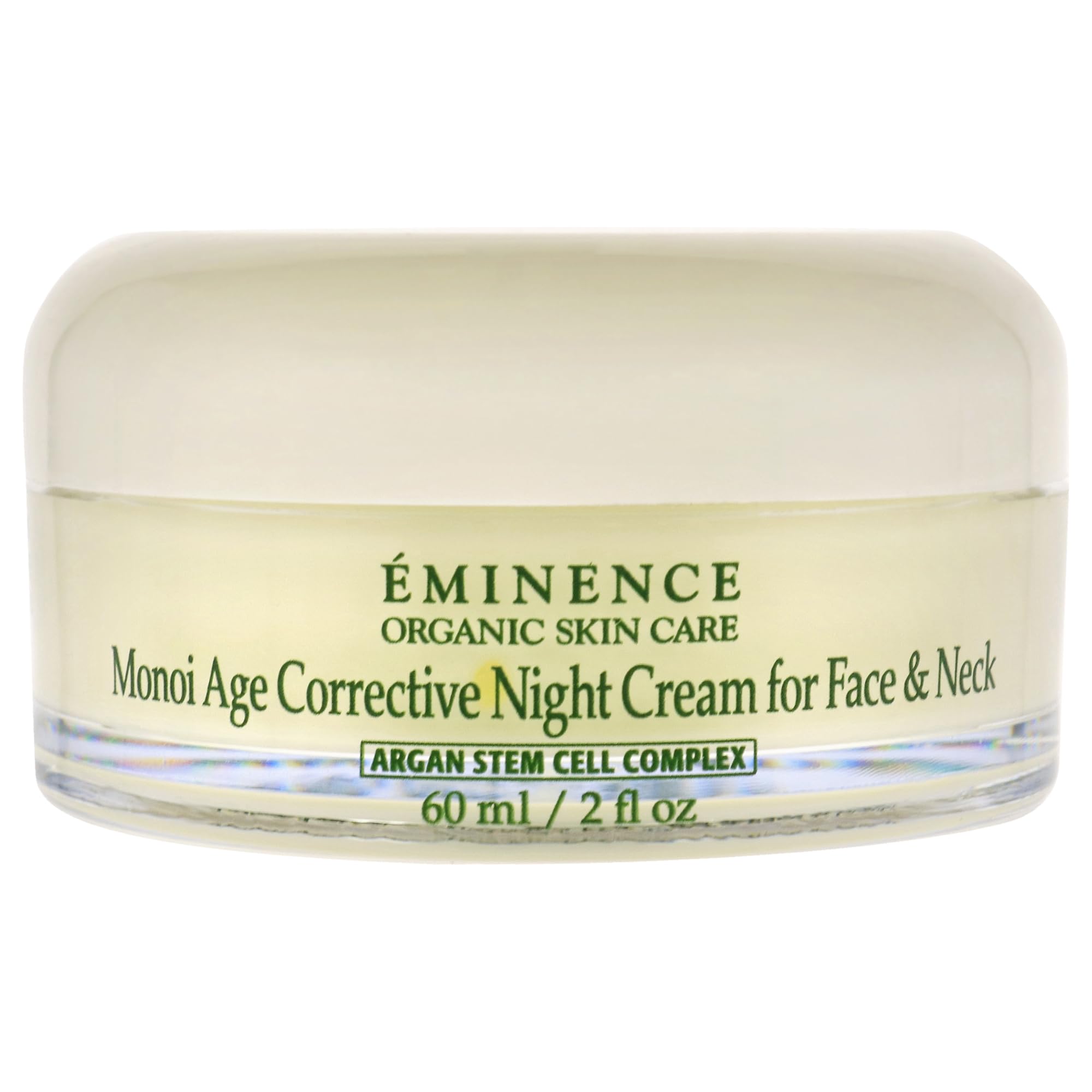 Eminence close-up of rich cream texture for deep overnight hydration