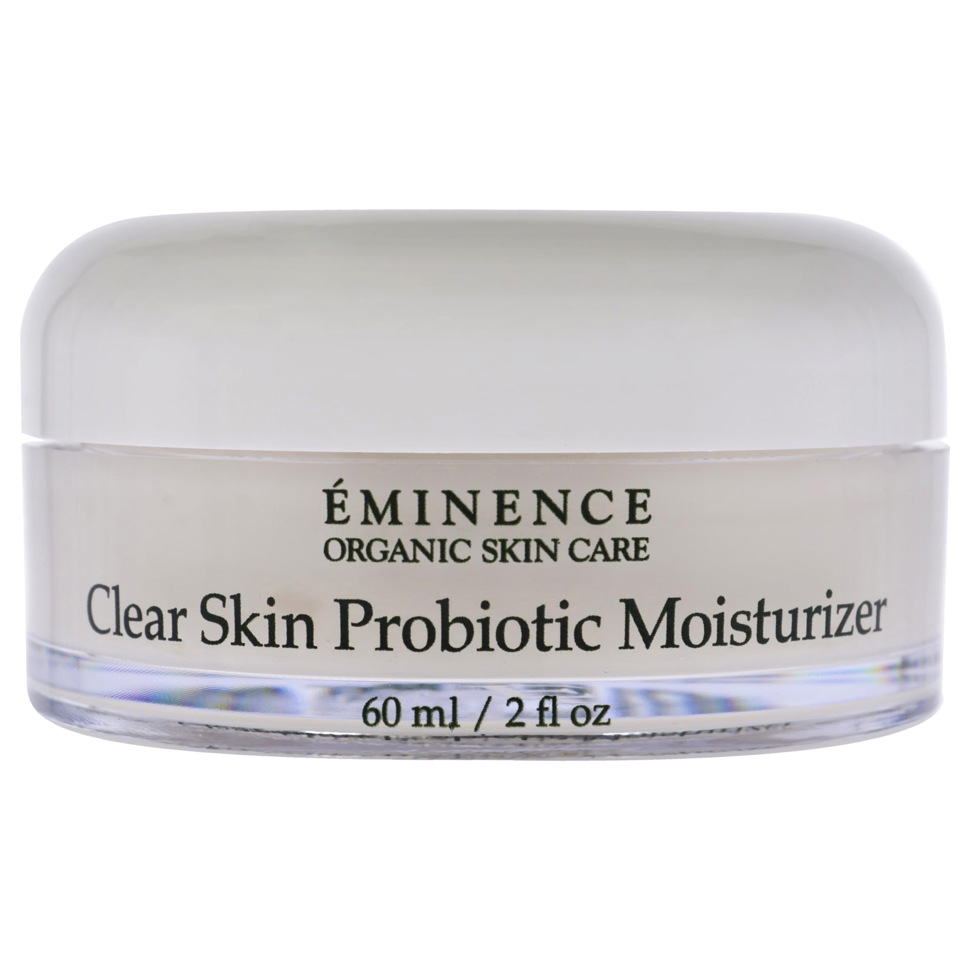 Eminence cream texture close-up demonstrating lightweight, easily absorbed finish