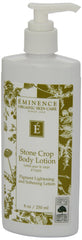 Eminence close-up label highlighting natural ingredients and benefits