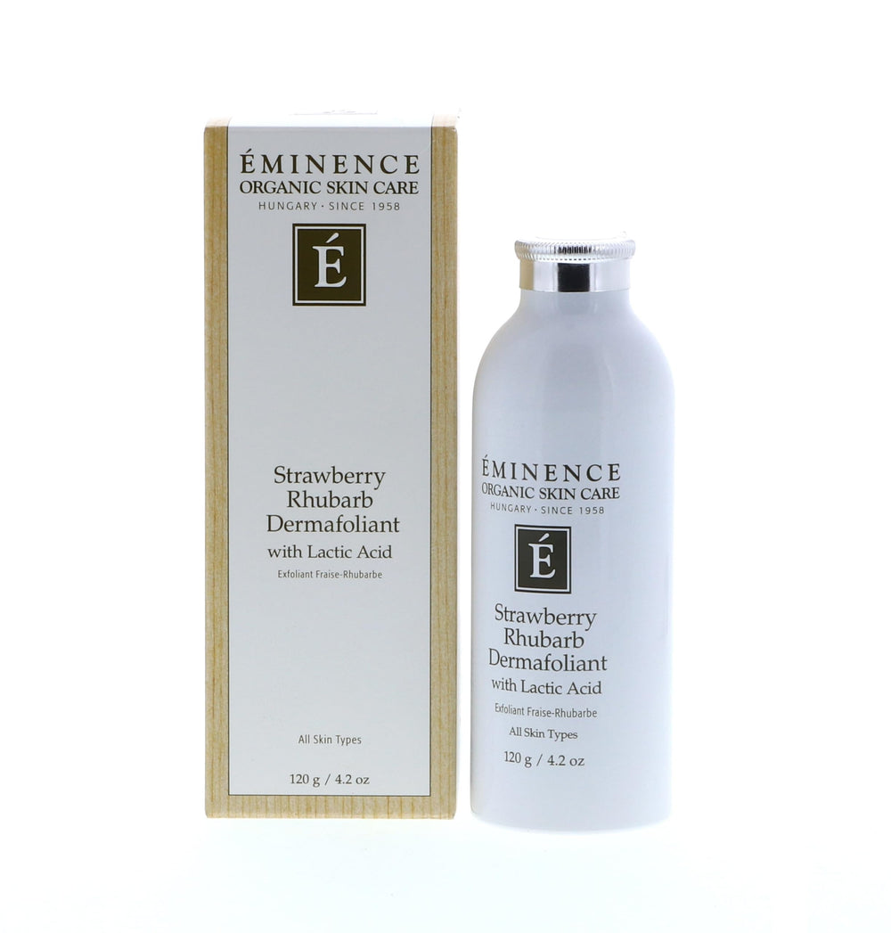 Eminence jar front view showing packaging and product name for easy identification