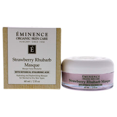 Eminence jar front view showing label and size, highlighting hydration benefits