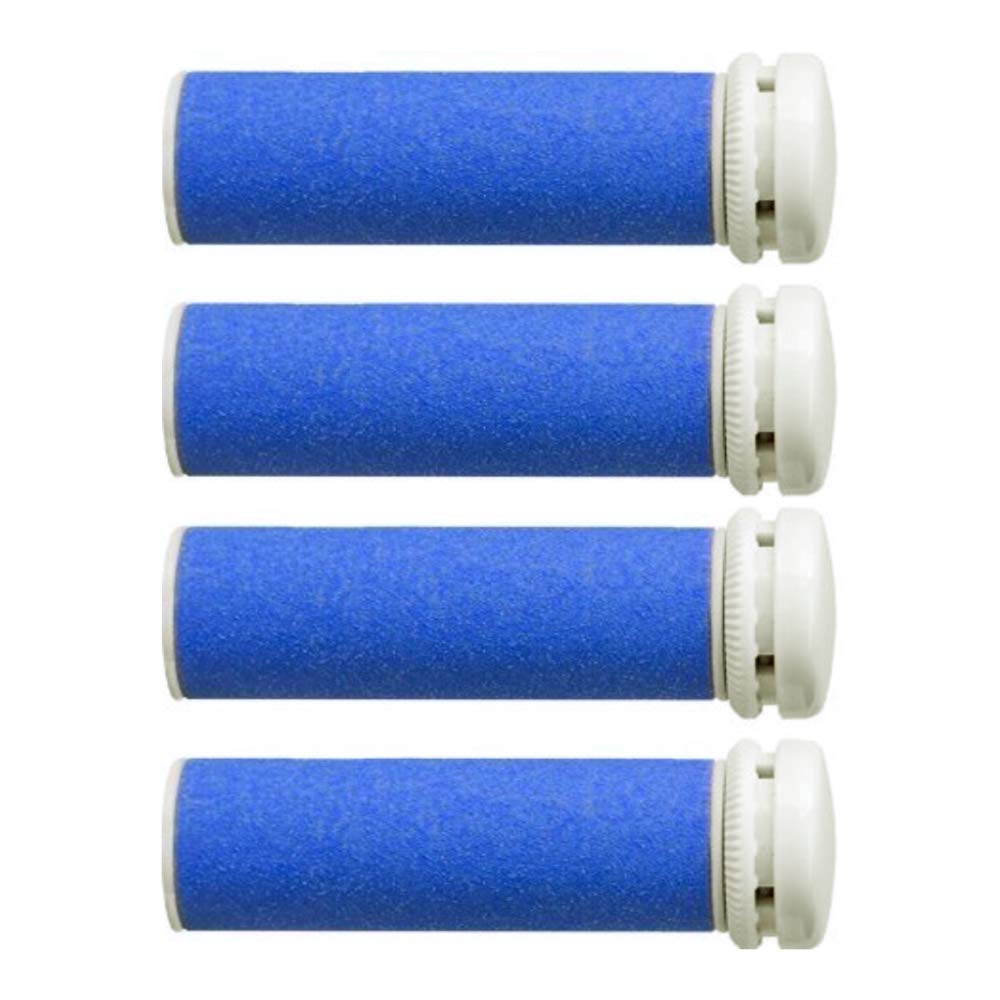 Emjoi four-pack extra coarse rollers showing packaging and quantity for reliable replacement