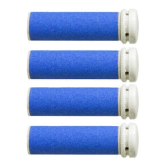 Emjoi four-pack extra coarse rollers showing packaging and quantity for reliable replacement