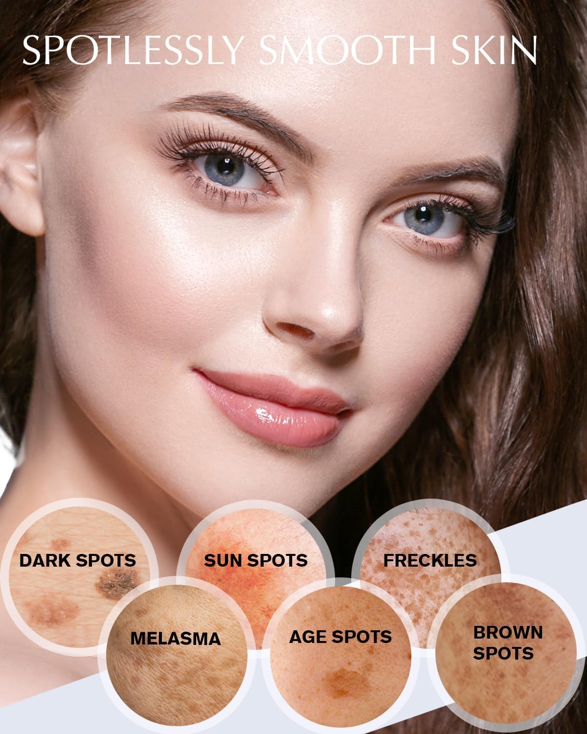 EnaSkin applied to facial spot demonstrating targeted correction benefit