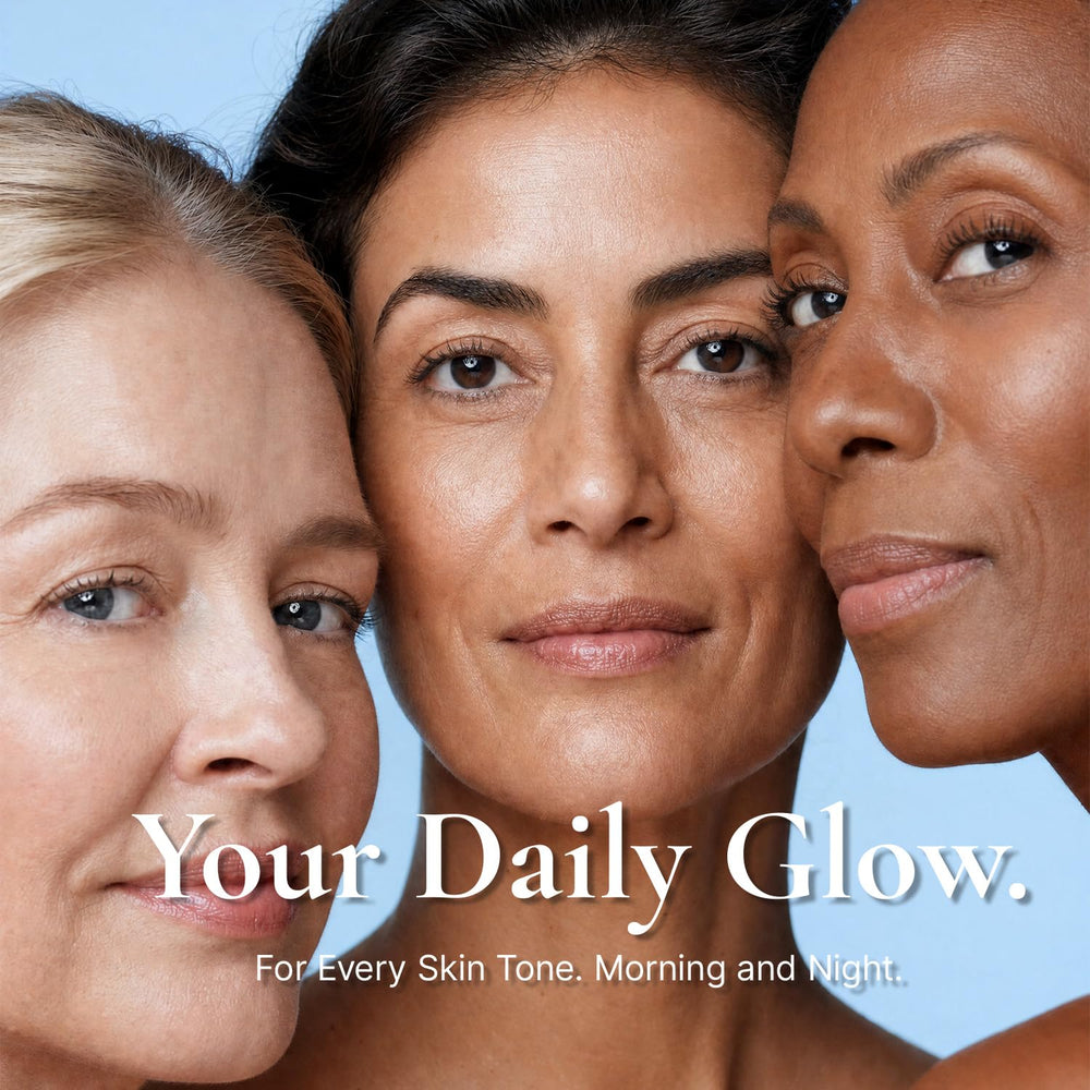 EnaSkin being used on shoulder to treat body dark spots effectively