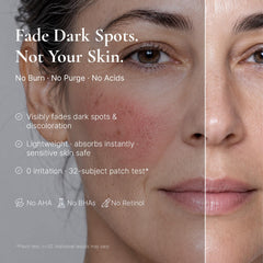 EnaSkin label close-up highlighting active ingredients and potency