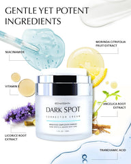 EnaSkin applied to underarm showing gentle formula benefit