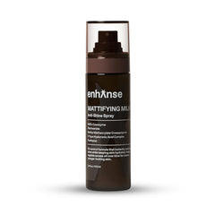 ENHANSE front packaging showing matte finish bottle and clear branding benefit