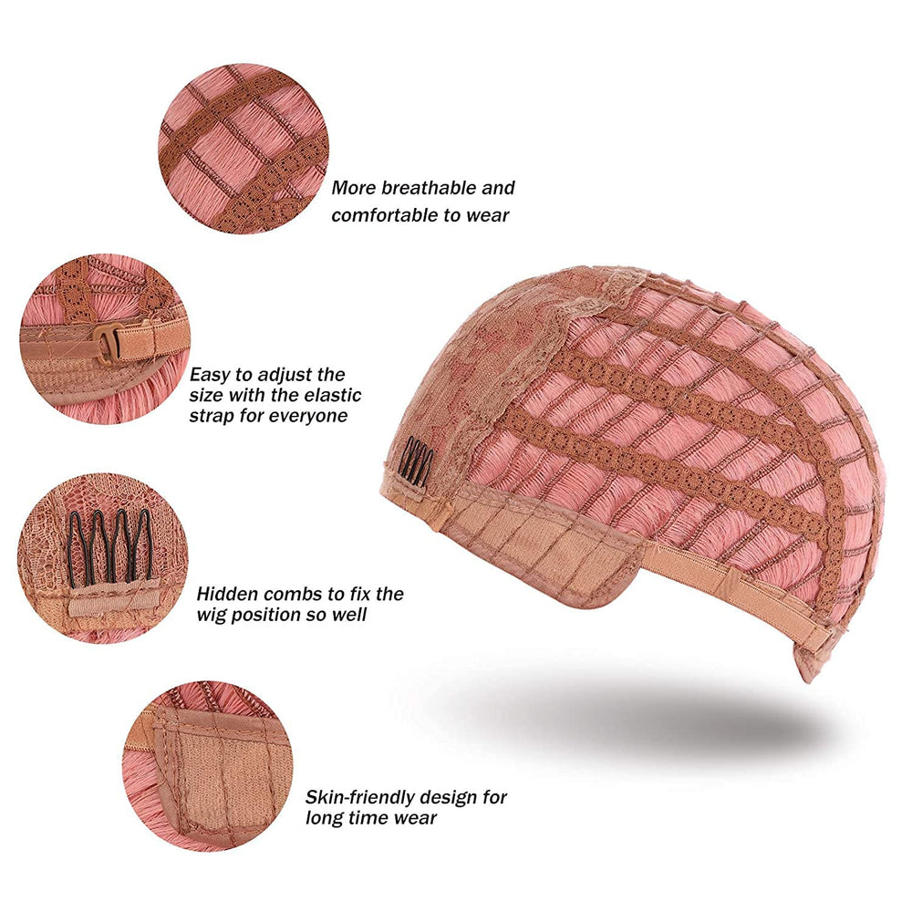 eNilecor hand holding wig showing lightweight portable benefit