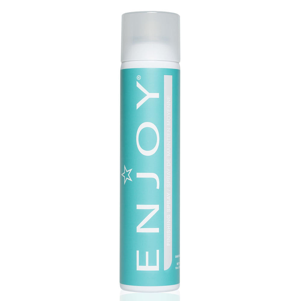 Enjoy front packaging showing product and benefit of firm flexible hold