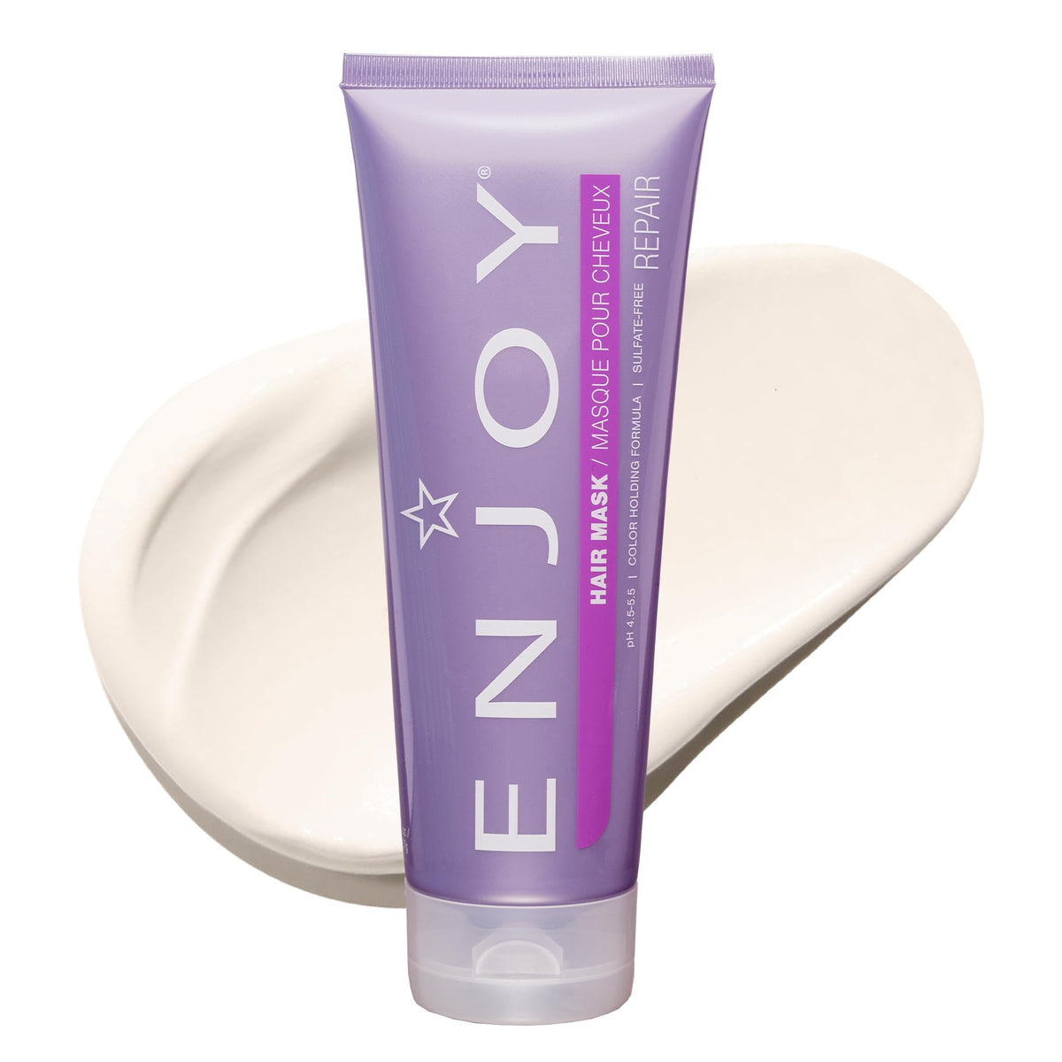 Enjoy jar front view showing product and clear branding for quick recognition and benefit
