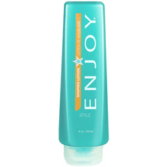 Enjoy front packaging showing product and clear benefit of lightweight styling