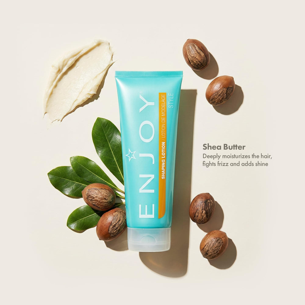 Enjoy cream texture close-up demonstrating smooth lightweight absorption