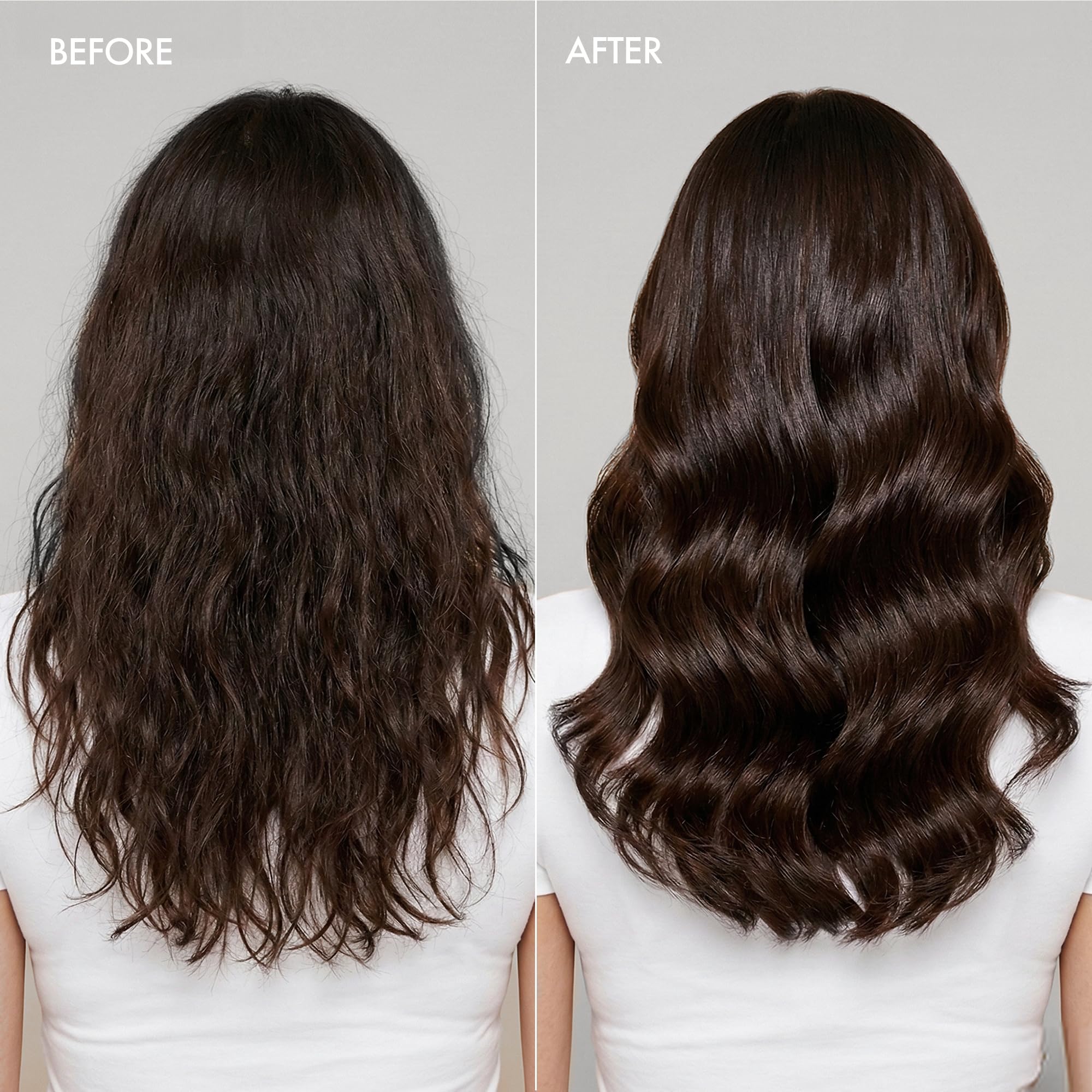 Enjoy side-by-side before and after showing added volume and definition