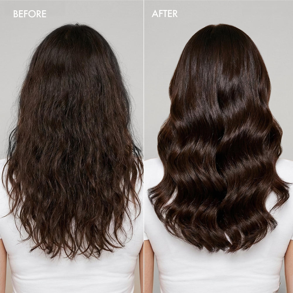 Enjoy side-by-side before and after showing added volume and definition