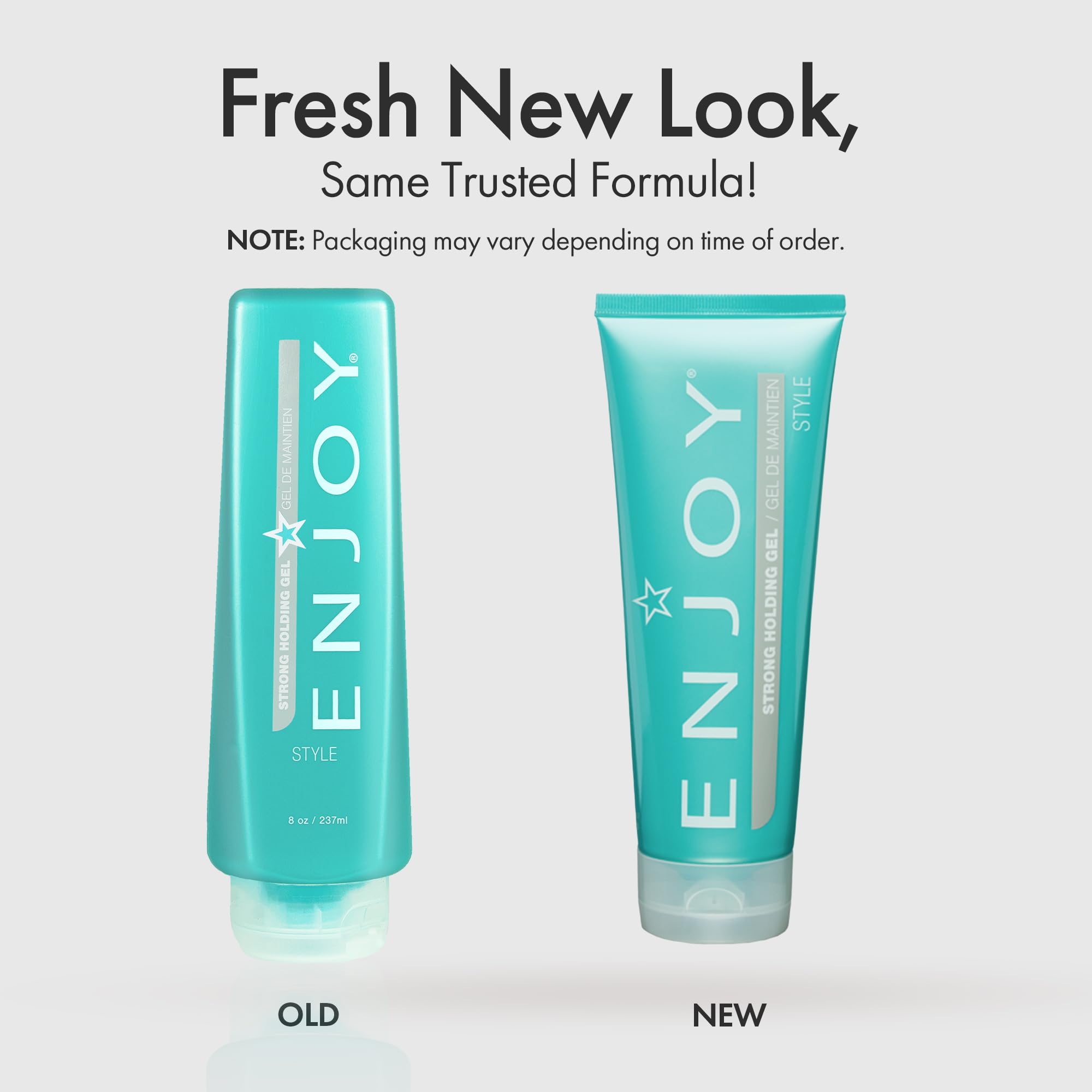 Enjoy open cap revealing clear gel texture and easy-dispense benefit