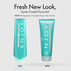 Enjoy open cap revealing clear gel texture and easy-dispense benefit